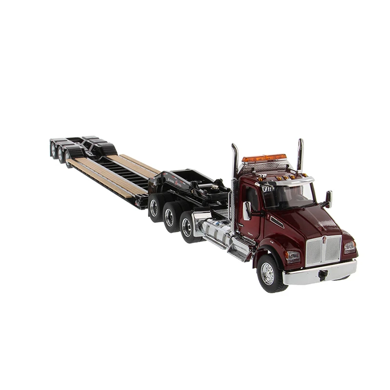 DM71061 1:50 Scale Kenworth T880S Trailer Alloy Model Collection Souvenir Display Ornaments Vehicle Toy