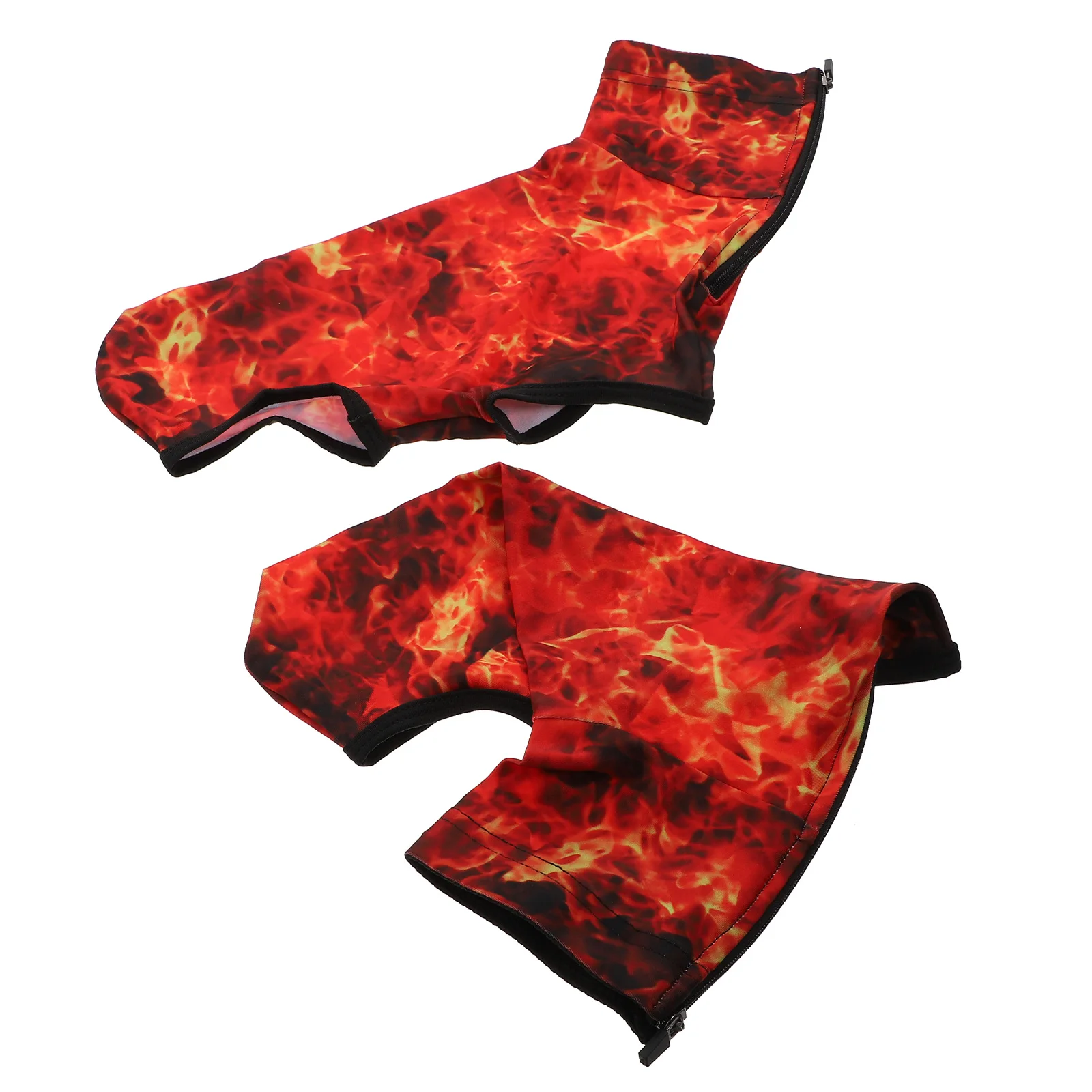 

2 Pcs Anti-sand Shoe Covers Outdoor Rain Waterproof Riding Boots Polyester Cycling Child Shoes for