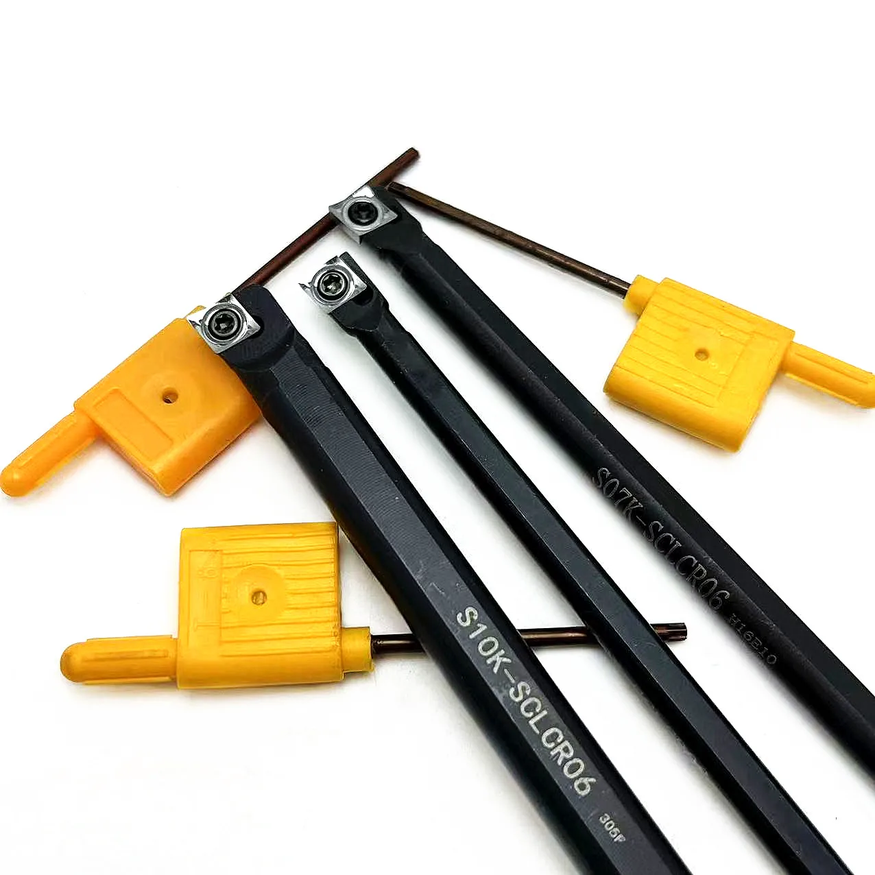 Suporte interno da ferramenta de torneamento, inserção do carboneto, alta qualidade, S06K, S07K, S08K, S10K, S12M, S16Q, SCLCR06, CCGT060204, AK H01