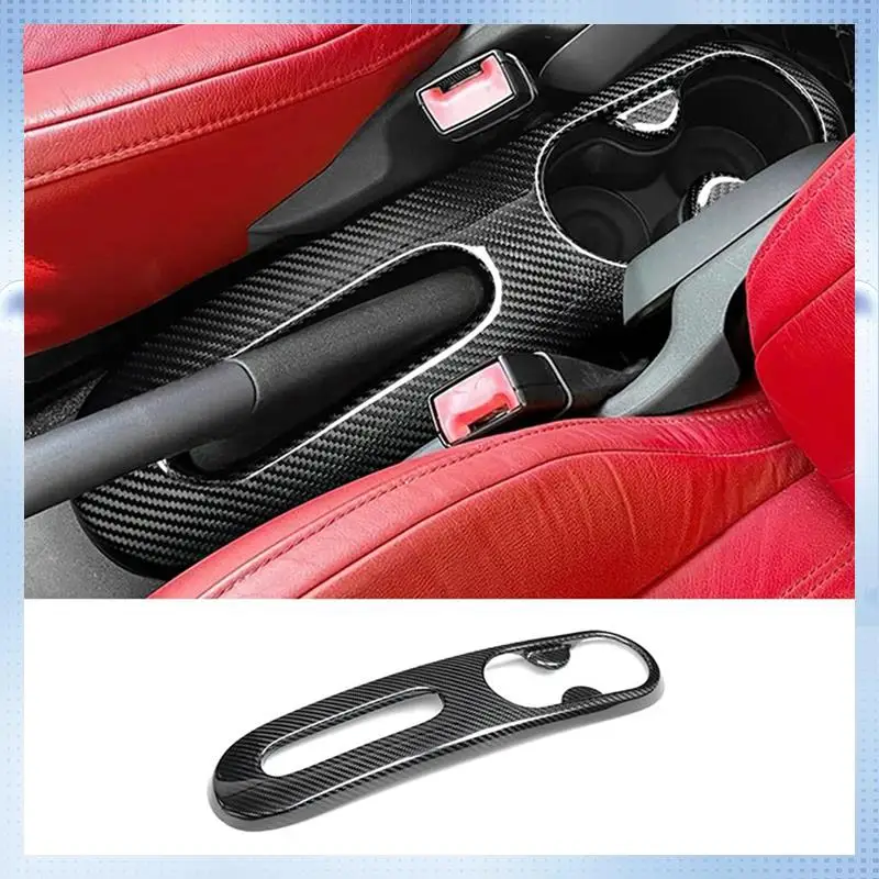 

AM-Car Water Cup Holder Panel Cup Holder Panel Forfiat 500 Abarth 595 Handbrake Sticker Forfiat 500