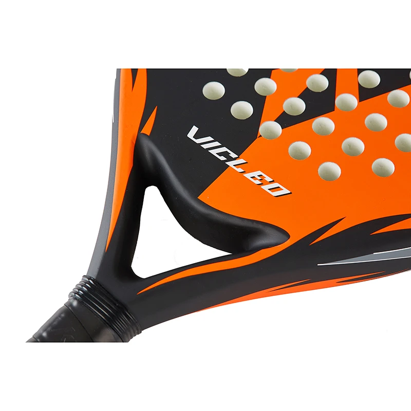 VICLEO MASTER 100 Padel Racket Professional Carbon Fiber Soft EVA Face Sports Raqueta De Padel