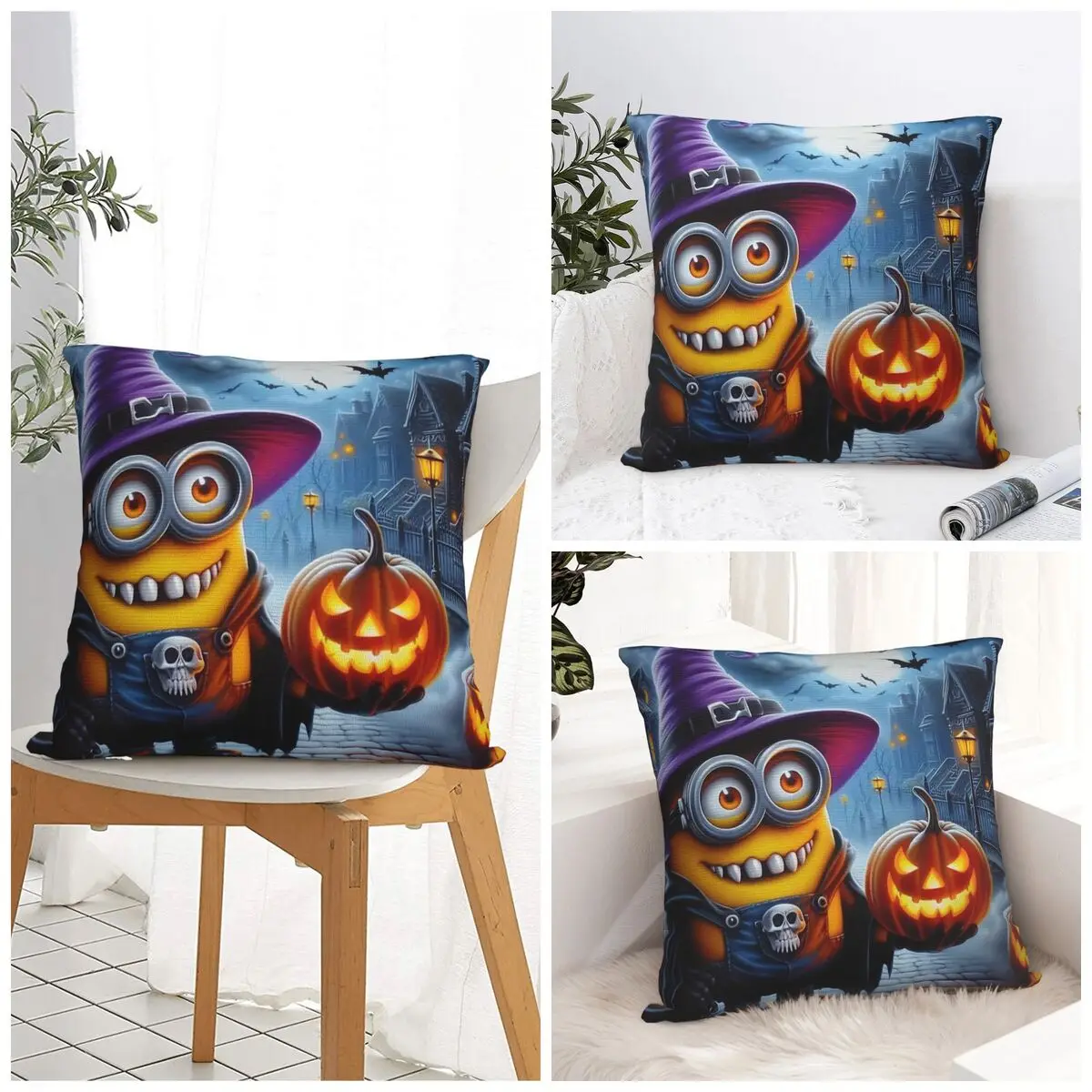 

Наволочка M-Minions, графический чехол для подушки, модная наволочка для стула, дивана, украшения дома, наволочки