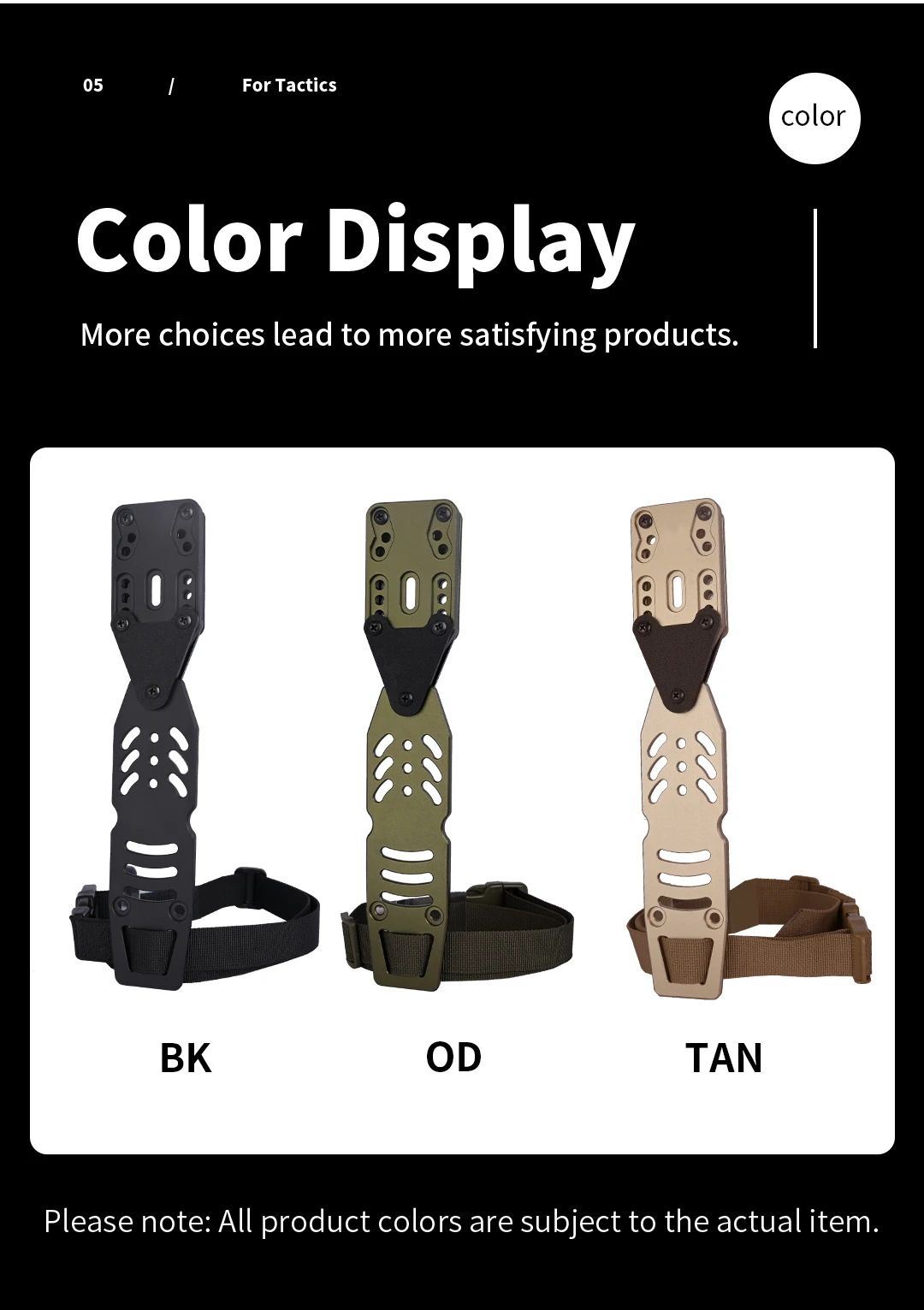 Taktischer 90-Grad-Metall-Moduladapter für Pistolenholster für QLS-Plattformholster, Beinband, Jagd, Airsoft, Schnellzieh-System – Detail 11
