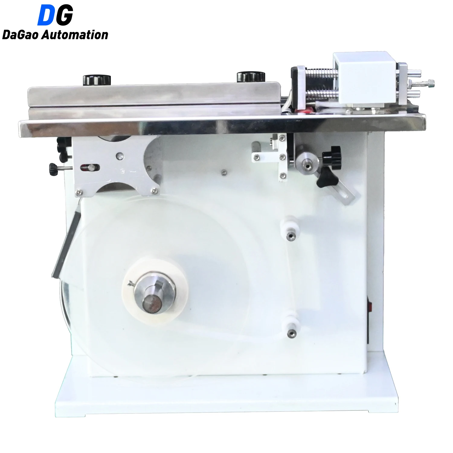 Adhesive Security Sticker Labeler Labeling Machine for Box case Carton Packing