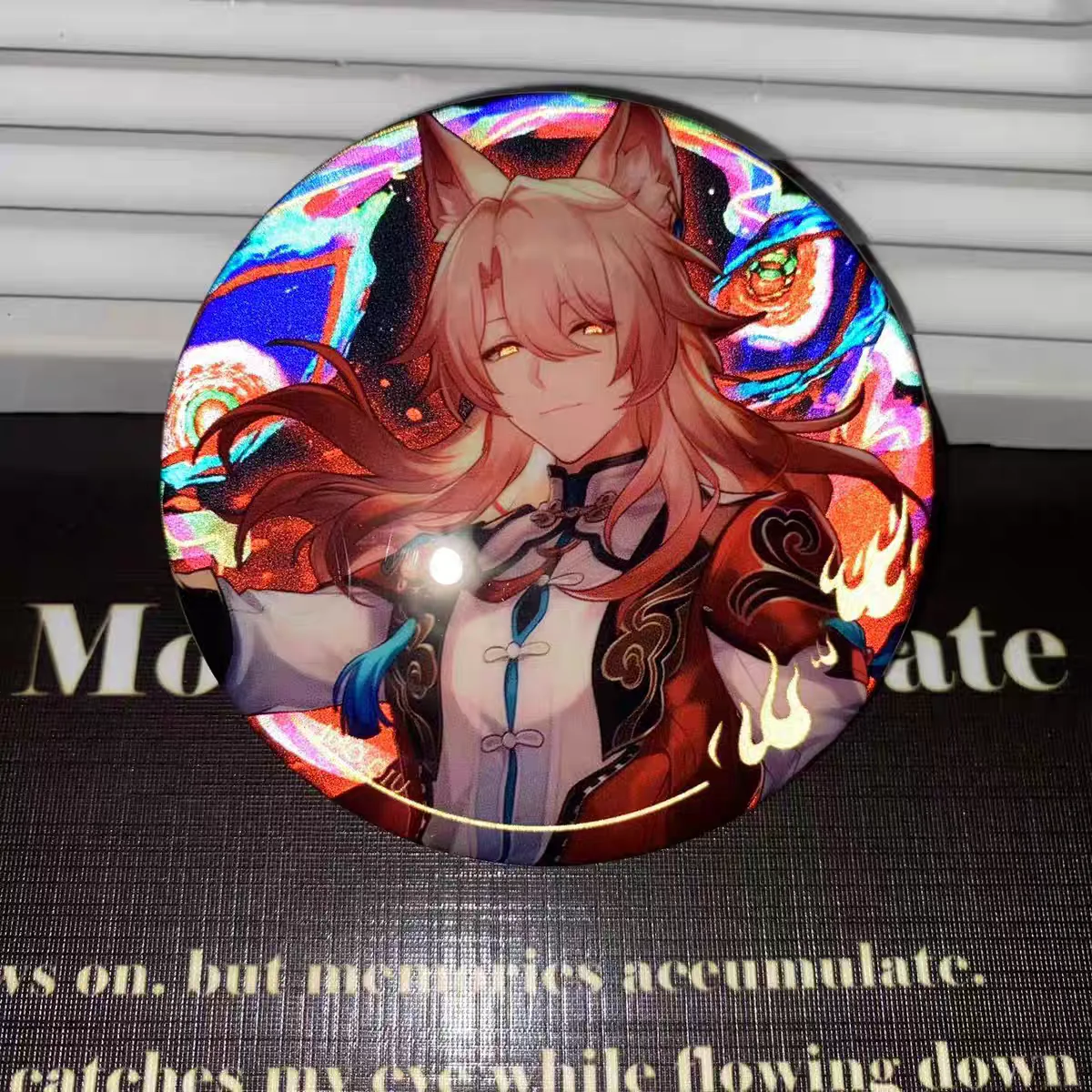 Game Honkai: Star Rail Figure JiaoQiu Badge Pin Cosplay Props Backpack Brooch Accessories Decoration Gifts