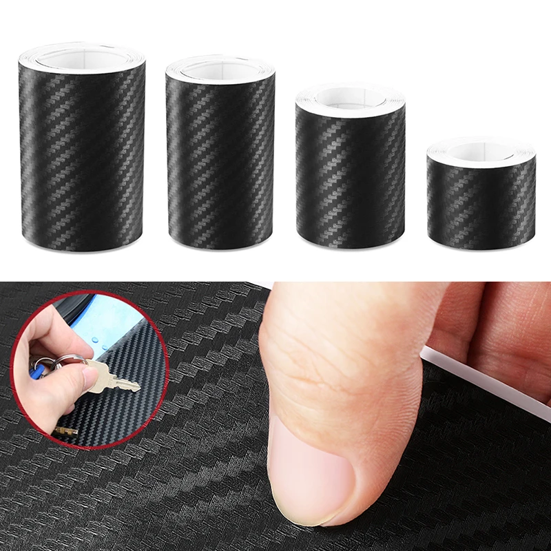 Car Door Sticker Protector Scratch Resistant Anti-collision Tape DIY Waterproof Car Sticker Wrap Full Body Self-adhesive Sticker