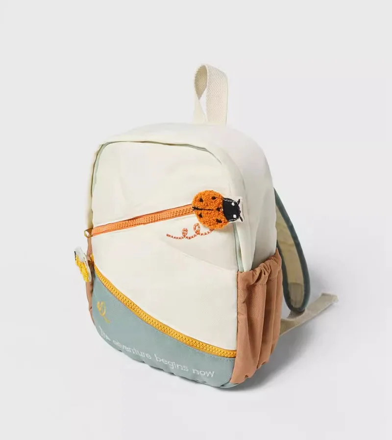 Bolsos de dos hombros con decoración de animales Unisex, mochilas a juego de colores para niños pequeños, mochilas escolares divertidas a la moda