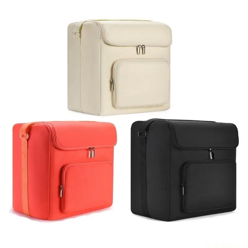 E56B Car Home Fridges Shoulder Bag Multifunctional Beverage Makeup Travel Storage Bag