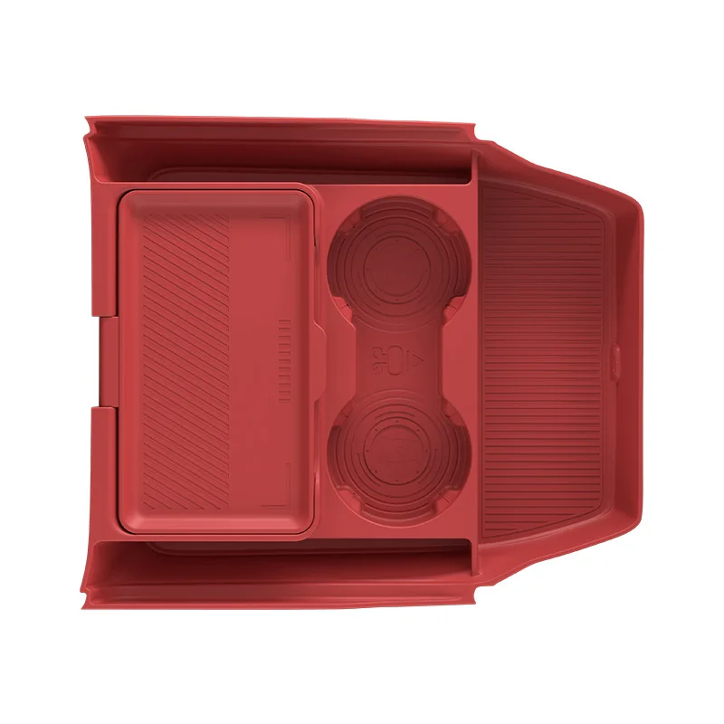 For 2026 Zeekr 8X Center Console Lower Storage Box Multifunctional Glasses Organizer Car Accessories Upgrade Parts