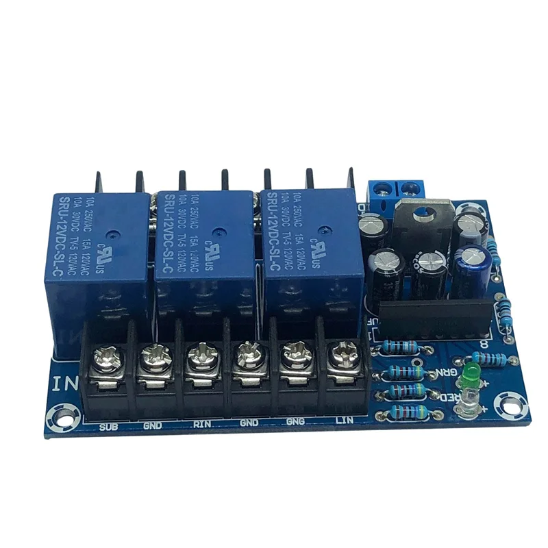 AS95-2X Speaker Protection Board For Three-Channel Power Amplifier Board, Support Subwoofer BTL