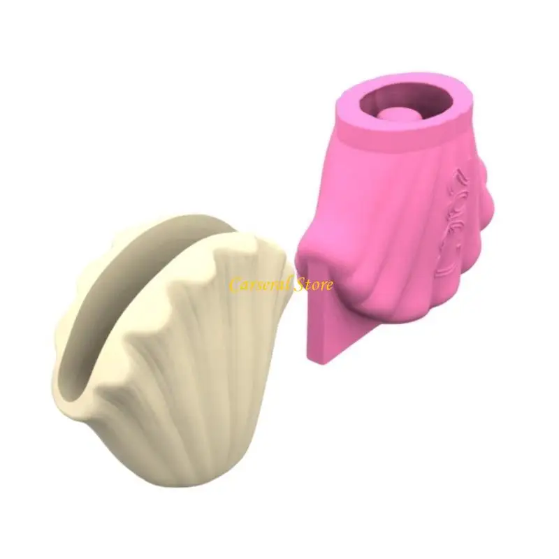 

M4YF Shell Silicone Mould Suitable for Cement Shell Flower Pots and Decorations