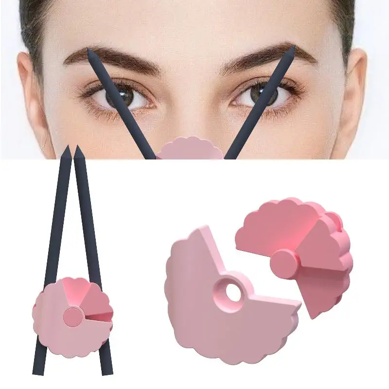 سيليكون الحاجب الوشم الاستنسل Microblading التوازن تحديد المواقع الوشم قياس قالب العين الحاجب أدوات ماكياج دائم #2