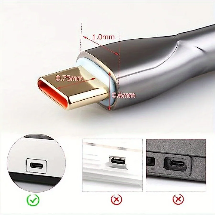 1.5m 59inch USB-A TO USB-C Data Cable Gaming Coiling Cable Desktop Computer Aviation Connector Multifunctional Coiled USB Cable