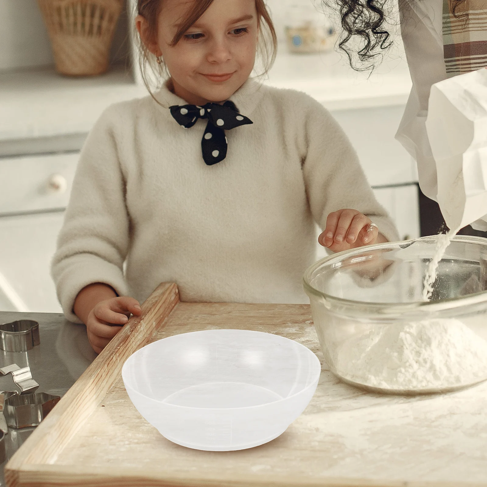 

Food Scale Tray Kitchen Scale Tray Small Lightweight Reusable Plastic Clear Pan Suitable for Jewelry Food Measuring Kitchen