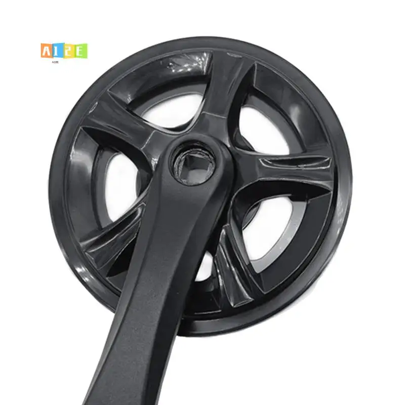 

A12E-1 Set Folding Bike Crankset 32T Folding Electric Bicycle Crank Set Aluminum Alloy 127MM Cover Bike Accessories