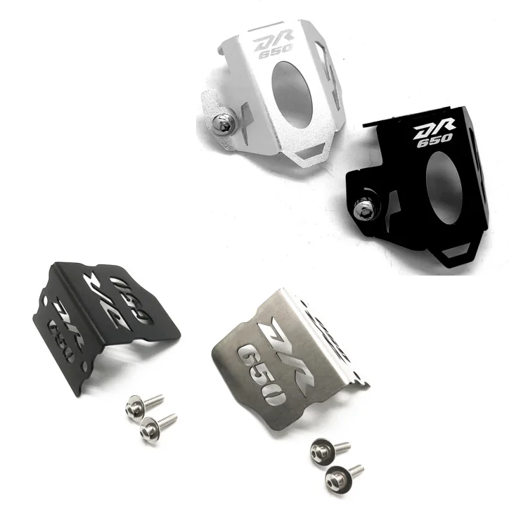 

3D CNC Front Rear Brake Fluid Tank Reservoir Guard Cover For SUZUKI DR 650 DR650 DR650S DR650SE