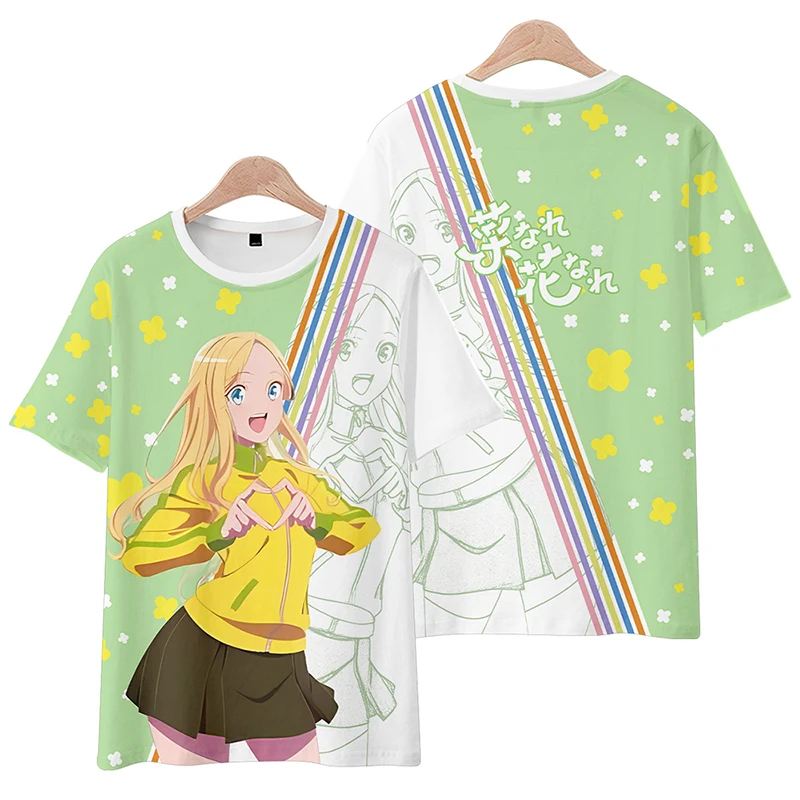 

3D Print Anime Narenare -Cheer for You! Oversized T Shirt Women Men Summer Fashion Crewneck Short Sleeve Tshirt Graphic Tees