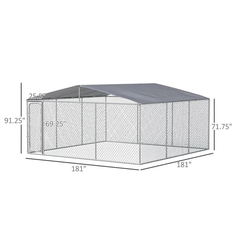 

Heavy Duty Metal Dog Kennel with Animal Pattern Durable Backpacks Type Dog Houses