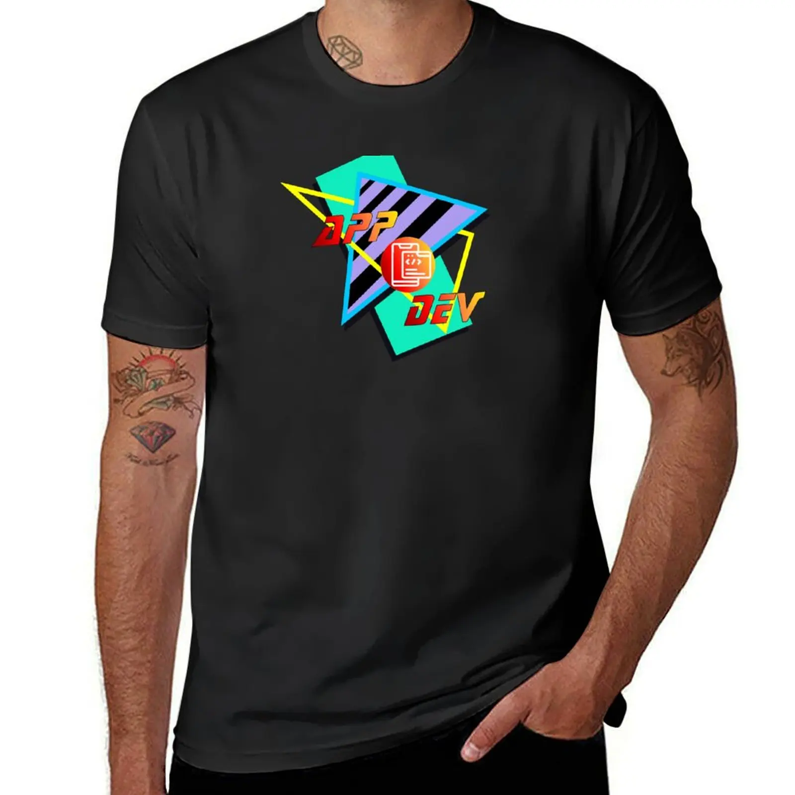 

App Dev 90's Style T-Shirt plain for a boy oversized Men's t-shirt