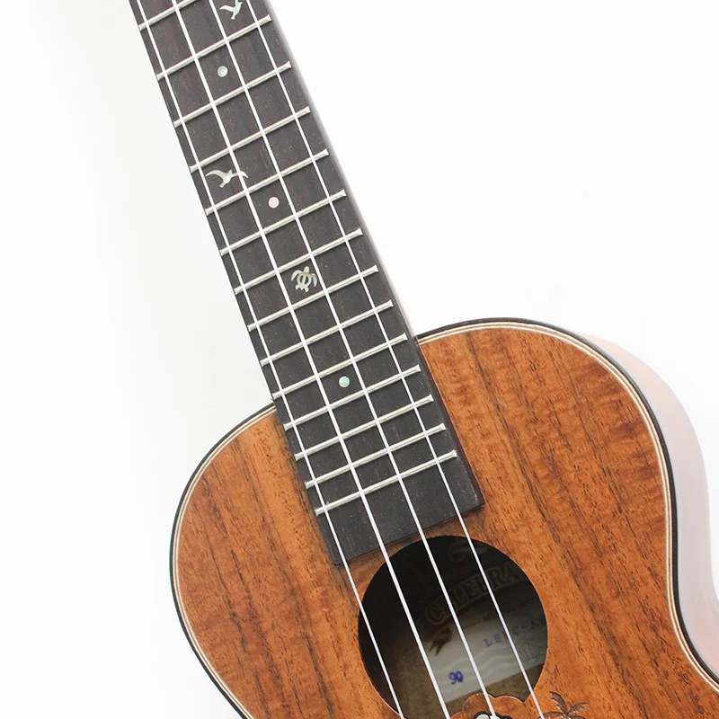 LEHO High Quality 23 Inch 26 Inch  All solid Acacia  ukulele