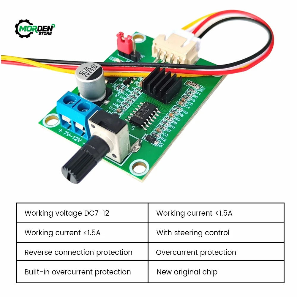 Brushless DC Motor Drive Board Speed ​​Control Board Optical Drive Hard Disk Motor Controller Power Supply