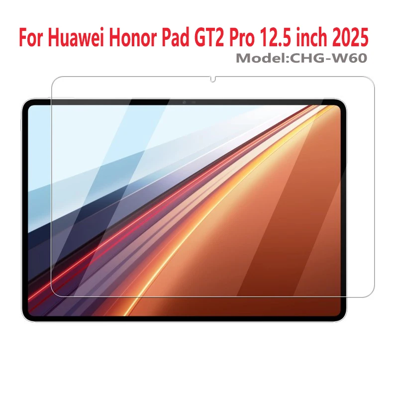 

2PCS Tempered Glass Film For Huawei Honor Pad GT2 Pro 12.5 inch 2025 HD Anti Scratch Screen Protector CHG-W60 12.5" Tablet film