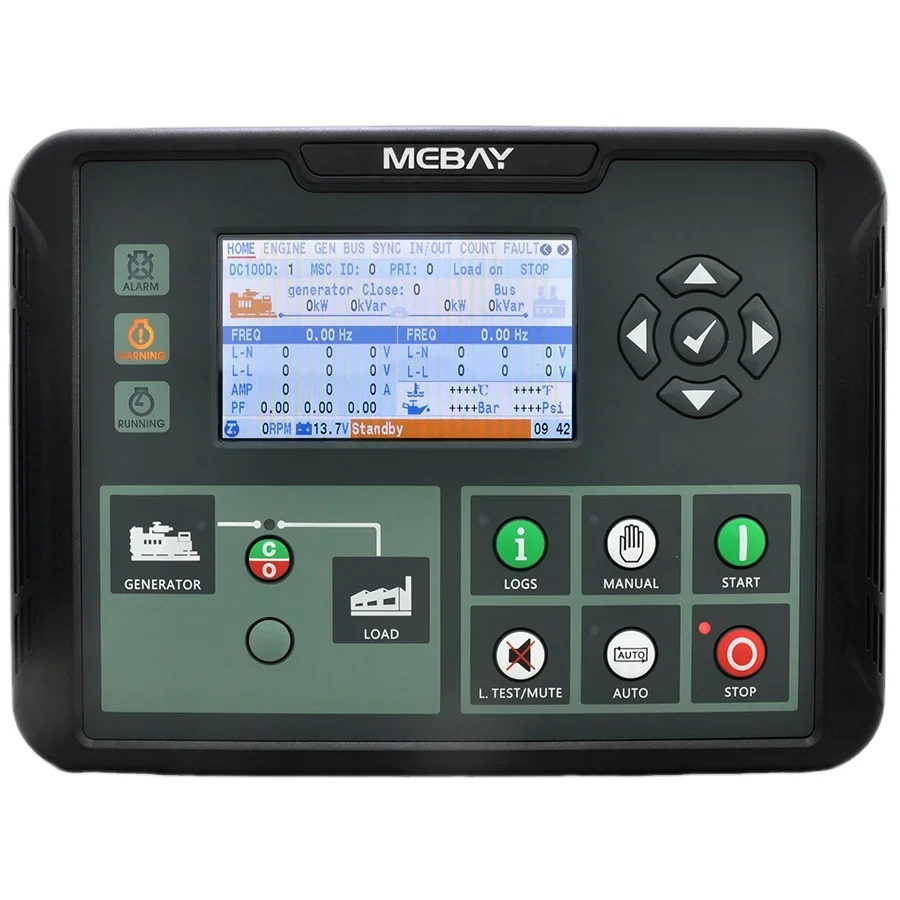 Mebay Genset Synchronize Control Panel DC100D Synchronization Controller