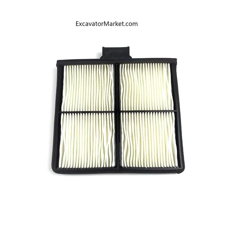 For Kobelco 75 130 140 200 210-8 New built-in external air conditioning filter element Filter mesh High quality Excavator Parts