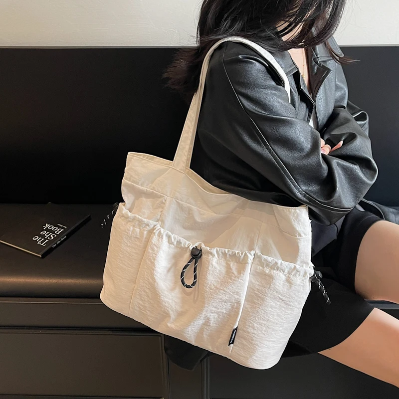 

Высококачественные женские холщовые сумки, сумки на плечо, большая вместительная женская сумка-тоут, повседневная новая женская сумка для покупок на молнии