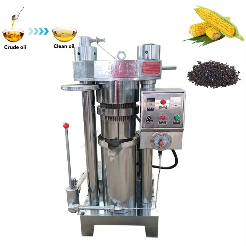 

Customized Industrial Castor Oil Hydraulic Press Machine Low Price Easy Operation Commercial Oil Extraction Pressers