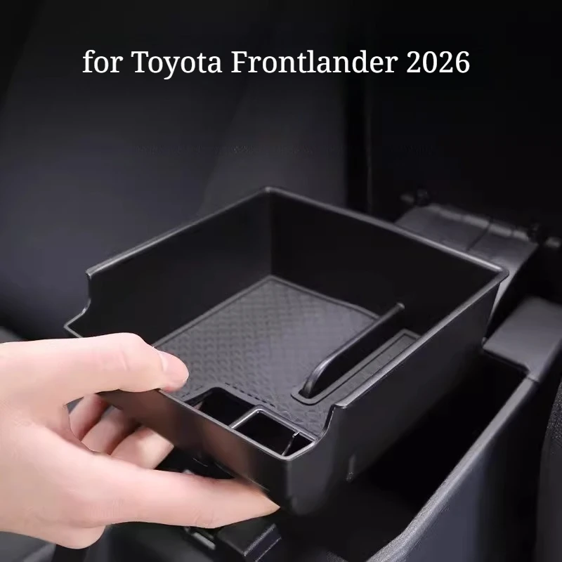 Center Console Armrest Storage Box for Toyota Frontlander 2026, Car Interior Organizer Tray, Armrest Insert Accessories view 4