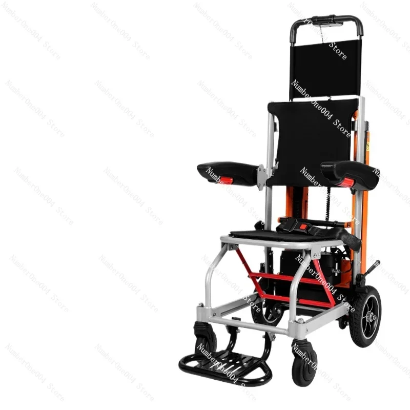 Electric stair climbing wheelchair, intelligent fully automatic up and down stairs, crawler type elderly stair climbing artifact