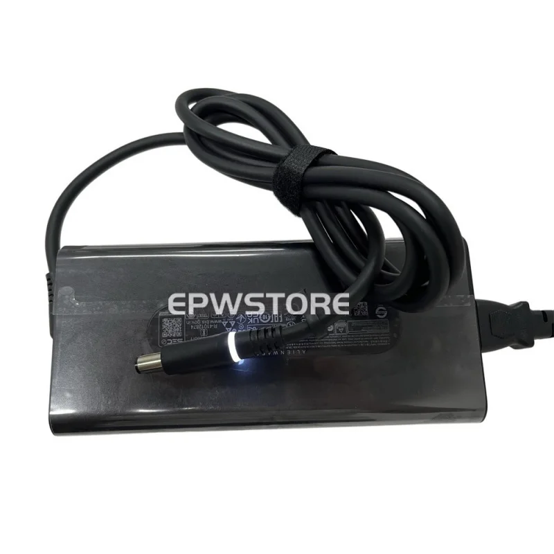 Original GaN 19.5V 16.92A 330W AC Adapter Charger For Dell Alienware x15 R2 08K4F9 view 5