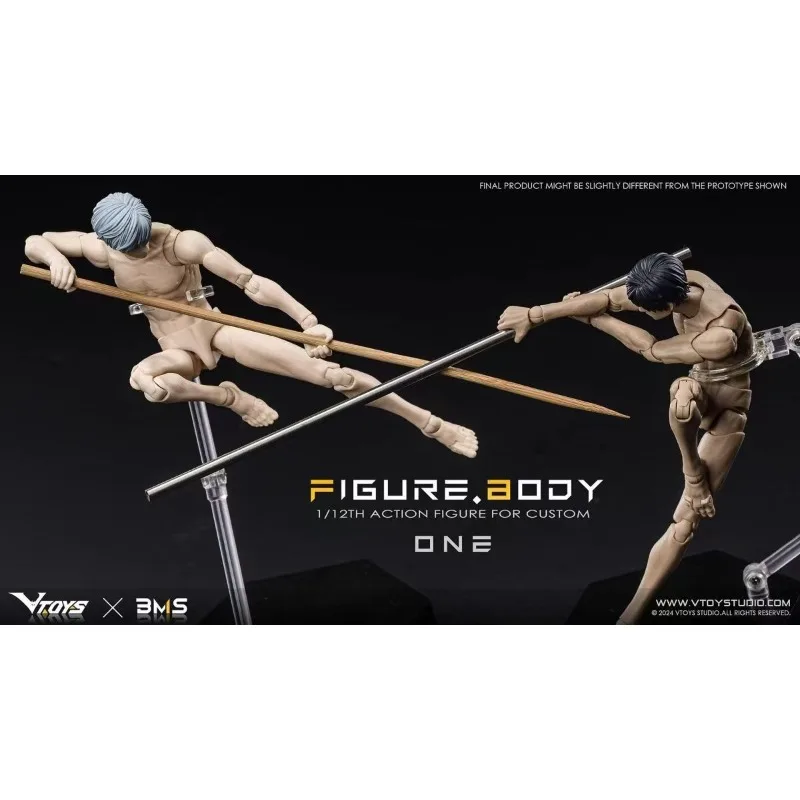 VTOYS Oryginalna mobilna lalka z serii 1/12 No.1 Voxel Voxel ONE VB002 Ruchoma lalka 16,5 cm Ruchomy gotowy produkt Model Zbierz prezent