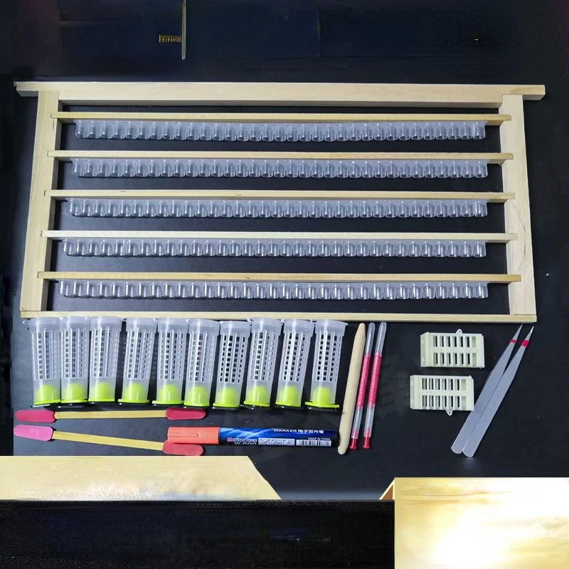 Bee Breeding Tools for Artificial Royal Jelly Frames for Beekeeping
