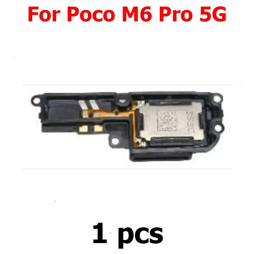 Loudspeaker For Xiaomi Poco M6 Pro 4G M6Pro 5G Loud Speaker Buzzer Ringer Sound Module Mobile Phone Replacement Spare Parts