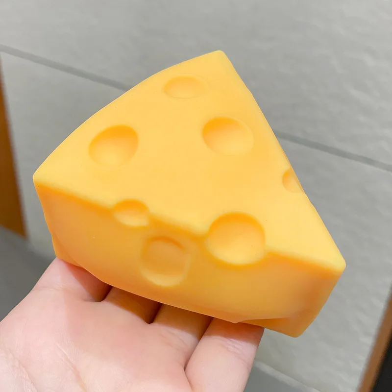 

Slow-rebound cheese squeeze toys creative stress relief toys for children and adults stress relief toys Office relaxation toys