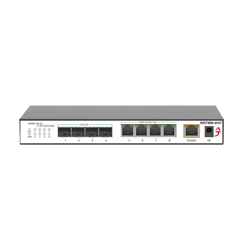 Imagem -03 - Xikestand-switch Ethernet Suporta Vlan e Porta Aggrep Link Link Agility Web Cli Portas 10g l2 10g Rj45