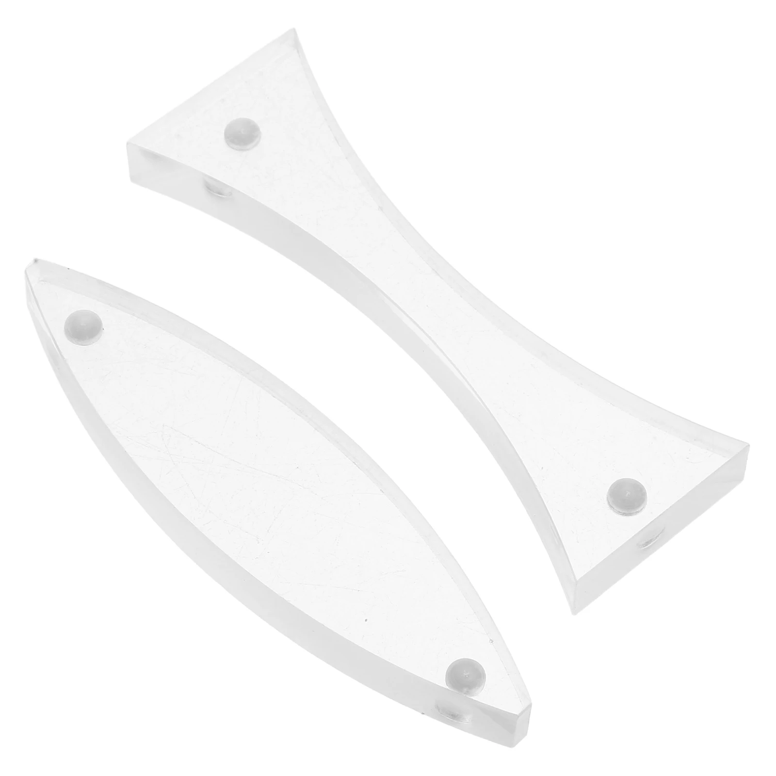 

2pcs Acrylic Light Prism Magnetic Convex Concave Lens Physics Teaching Tools Lab Equipment Science Experiment Refraction