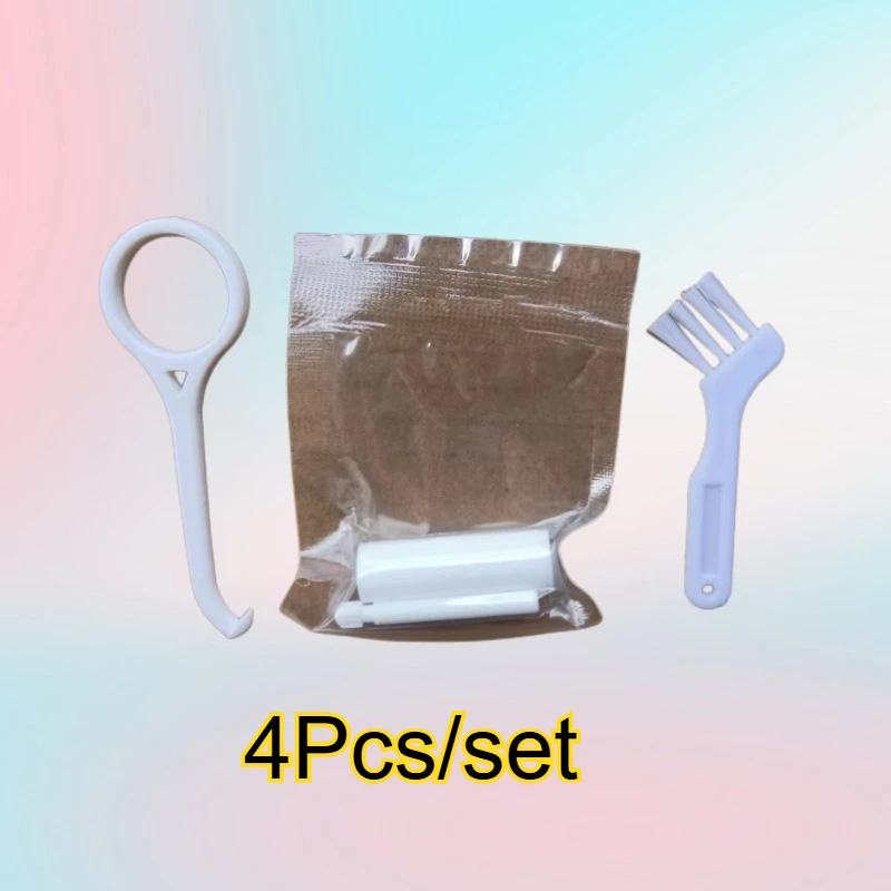 30 juegos de gancho Extractor de soporte de plástico Dental, Chewies de menta/fresa, elimina el alineador, limpieza Oral, herramienta de ortodoncia de Material