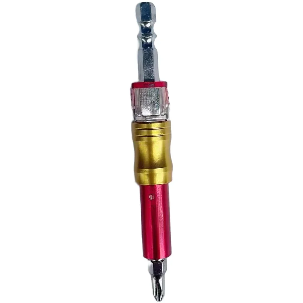 3in1 Screwdriver Bit Holder Adjustable Depth Screw Socket Connecting Rods For Bits Fixing Woodworking Multipurpose Sockets