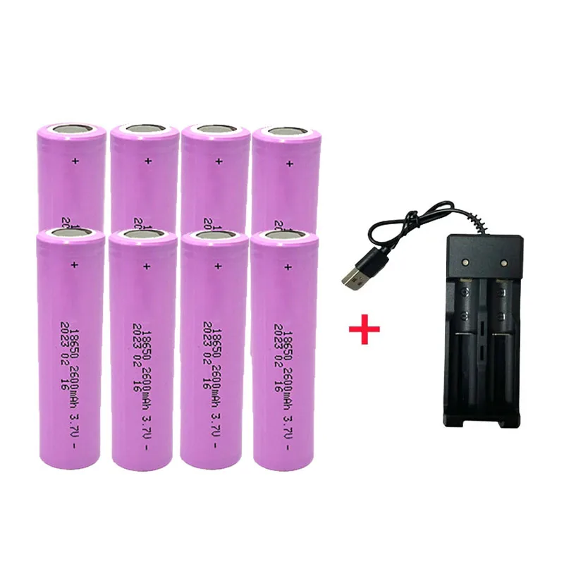 Original 18650 3.7V 2600mAh Full Capacity Rechargeable Lithium
