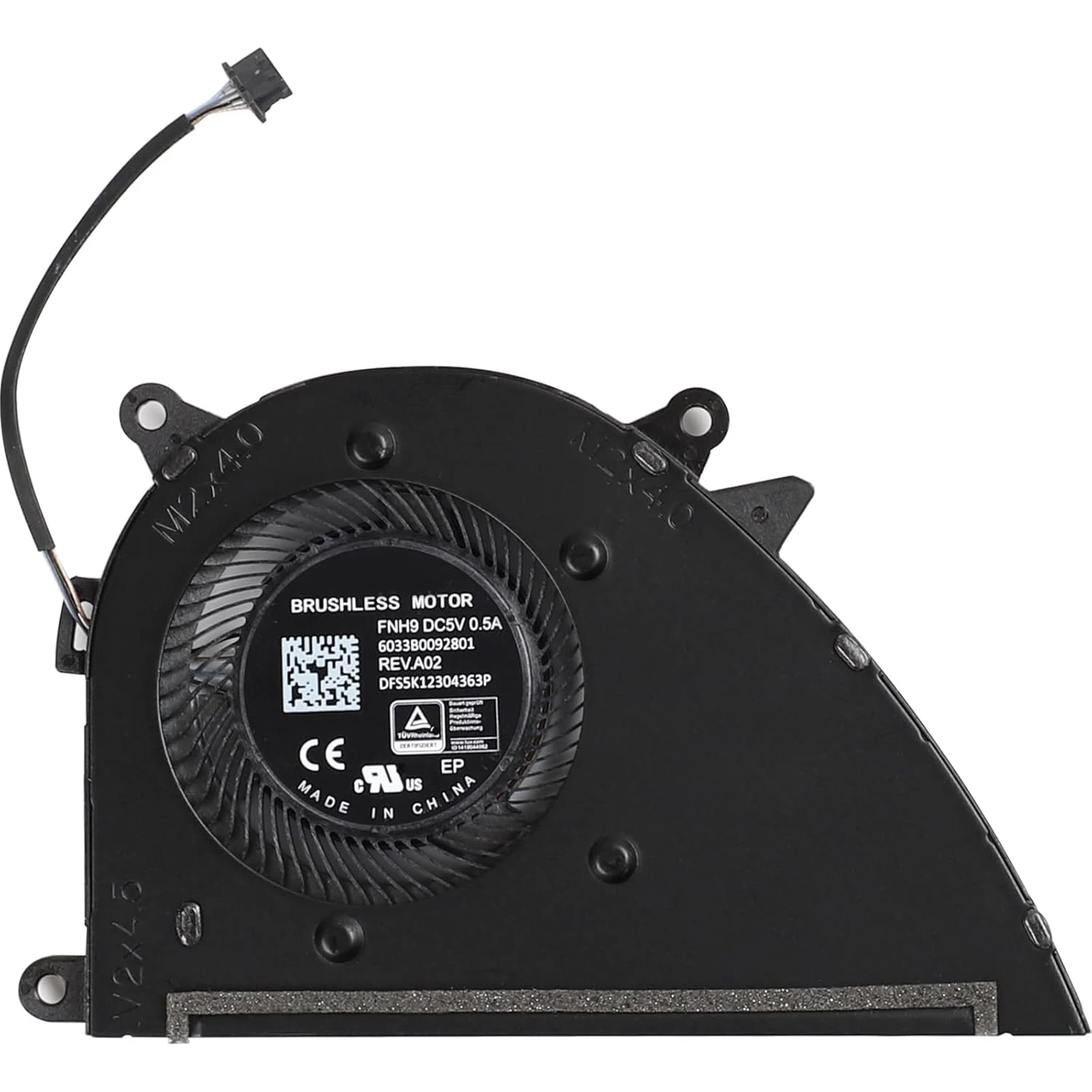 مروحة وحدة المعالجة المركزية البديلة لـ HP 17-CN 17-CN0065CL 17-CN0075CL 17-CN0076NR 17-CN0078CL، تناسب فقط الكمبيوتر المحمول لبطاقة الرسومات المدمجة