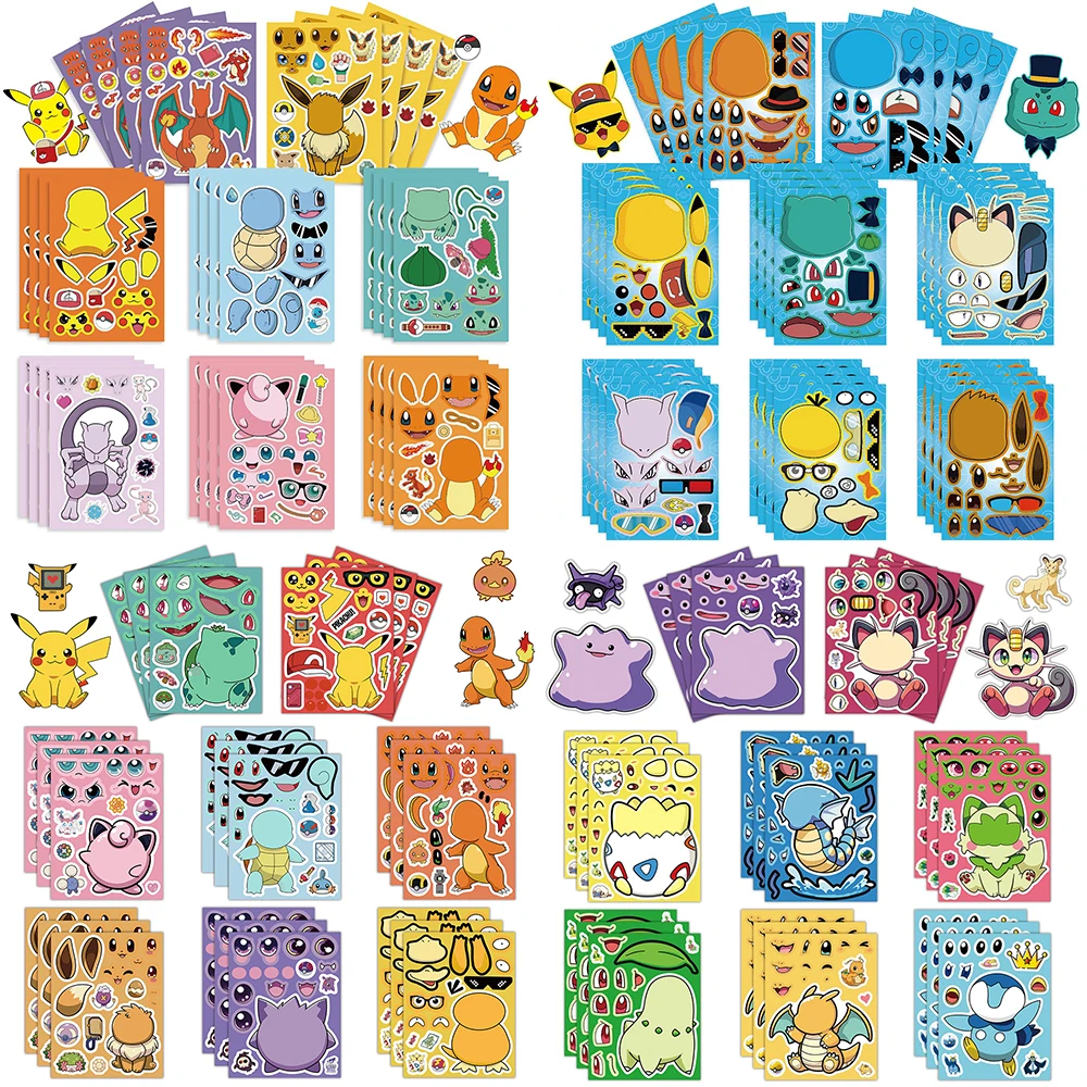 6/8/12/16Sheets Pok… - image