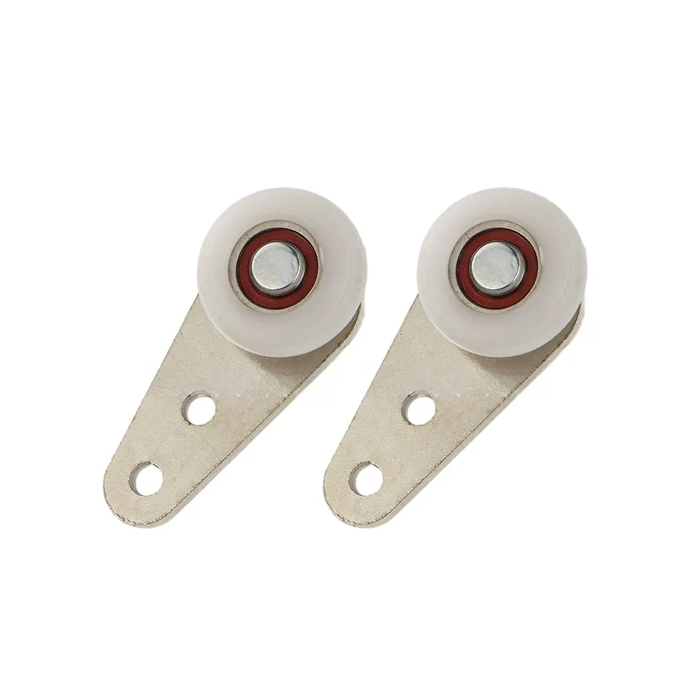 Silent Roller Sliding Door Pulley Kitchen Cabinet Upgrade Versatile Use Easy Mounting Metal Construction Silent Operation
