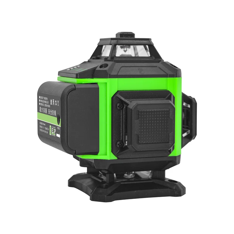 4d Self Leveling 360 Rotary 16 Line Green Laser Level 16 Lines For Outdoor Construction Tools