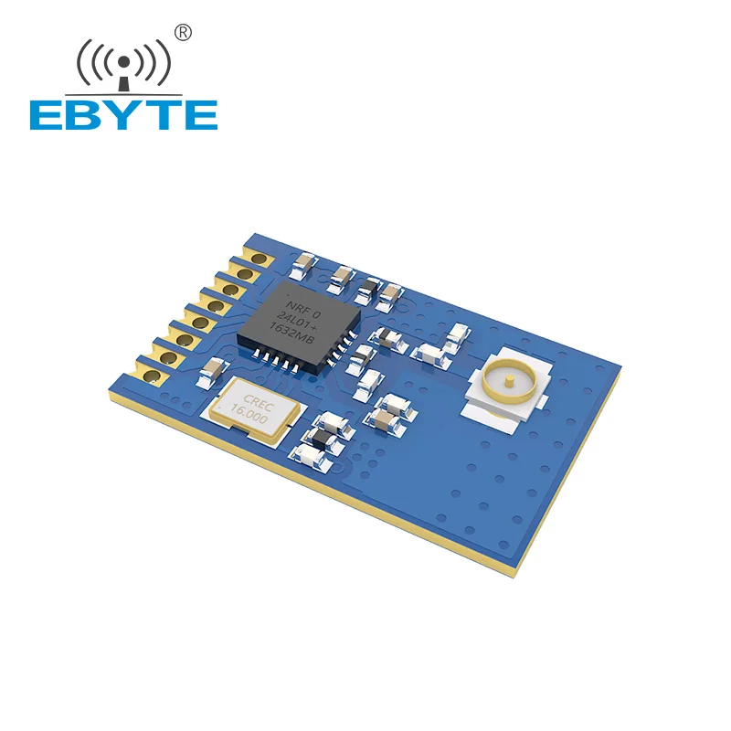 nRF24L01P RF 2.4G SMD Draadloze Transceiver Module IOT Elektronische Componenten EBYTE E01-ML01IPX SPI Interface Antenne IPEX SMD