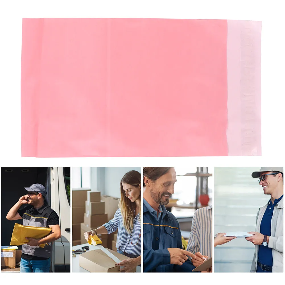 

100Pcs Waterproof Delivery Pouches Self-Adhesive Shipping Bags for Clothing Express Logistics Packaging Reliable Tamper-Proof