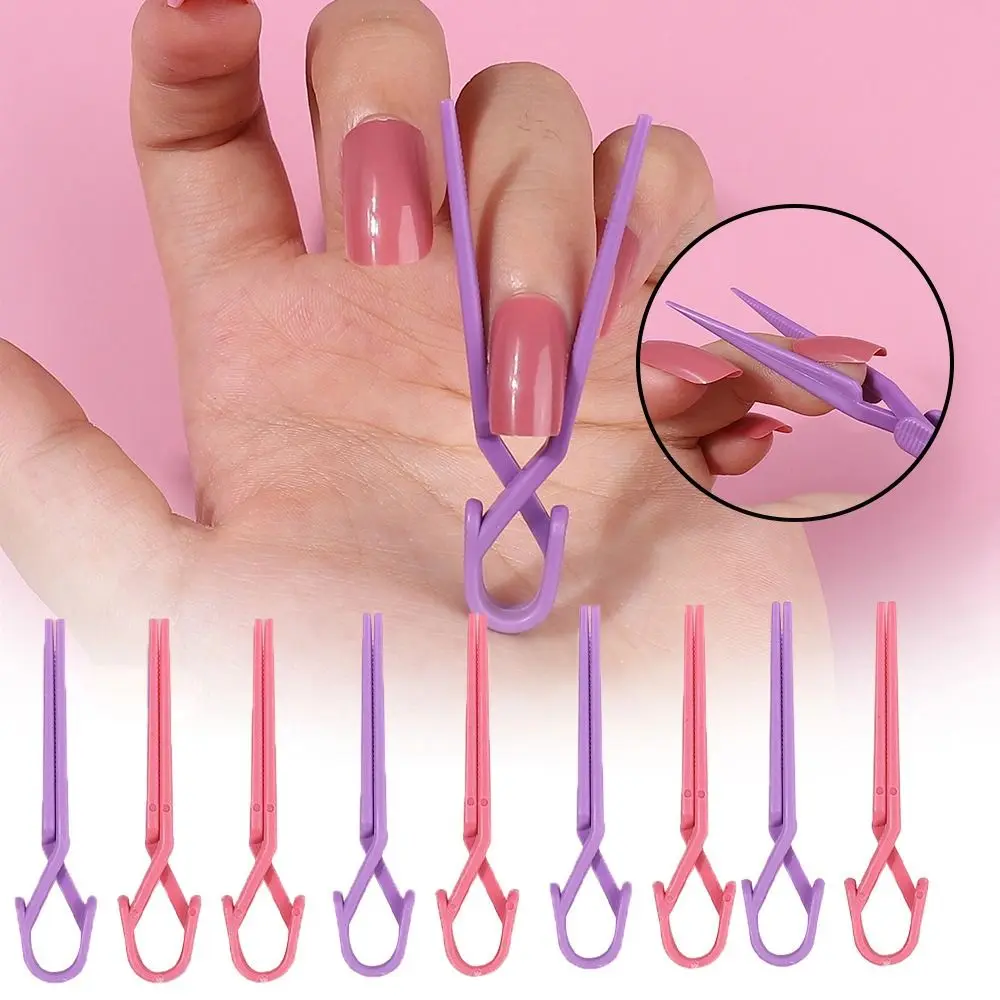 10pcs Easy Self-Doing Nail Polish Protector Nail Protect Convenient Nail Art Clip Protector Effortless Lightweight