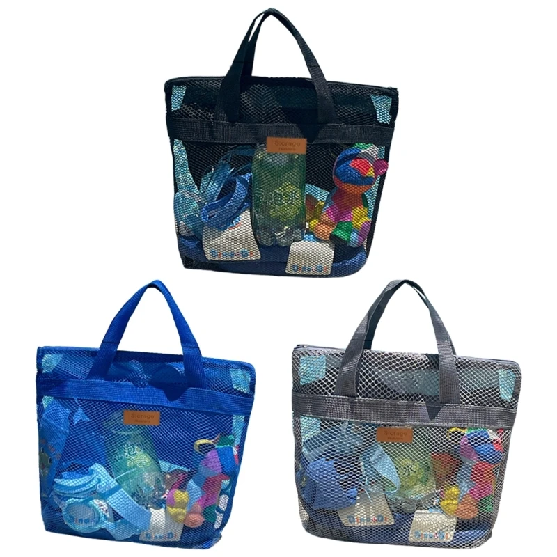 

Beach Bag Mesh Shower Caddy Bag Toted Bag for Women Pool Bag Travel Cosmetic Bag Foldable Portable Toiletry Bag Gifts